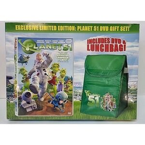 Planet 51 Exclusive Limited‎ Edition Gift Set Includes DVD & Lunchbag